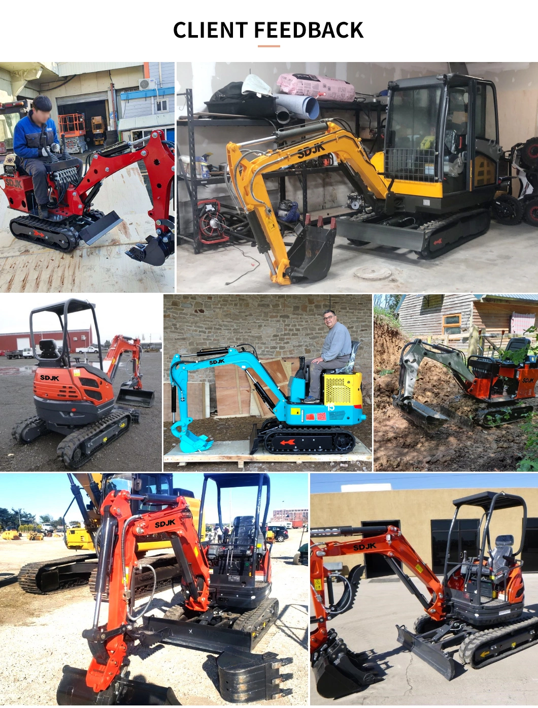 Best Selling EPA 4 Euro 5 1.8 Ton 2ton Closed Cabin Crawler Excavators Small Digger Hydraulic Kubota 3-Cylindrig Motor 1.7 Ton Mini Excavator Price Can OEM EDM