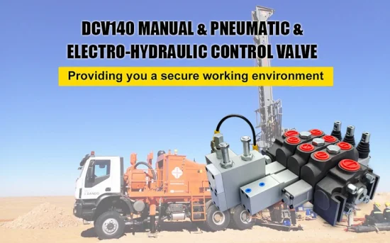 Drilling Machine Hydraulic Motor 12V/24V Hydraulic Electric-Hydraulic Solenoid Control Valve