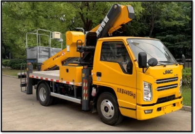 Jmc Truck Mounted 18m Telescoping Aerial Work Platform/Hydraulic Lifting Platform