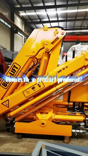 Hot Sale Bob-Lift 10 Ton Hydraulic Knuckle Boom Truck Mounted Crane Mobile Manufacturer for Construction