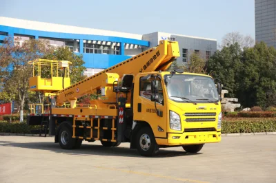 Jmc Truck Mounted 22m Telescoping Aerial Work Platform/Hydraulic Lifting Platform