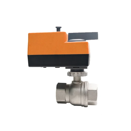 Winvall Electric Motor Control Ball Valve with Manual Override 1 Inch Motorized Stainless Steel Valve