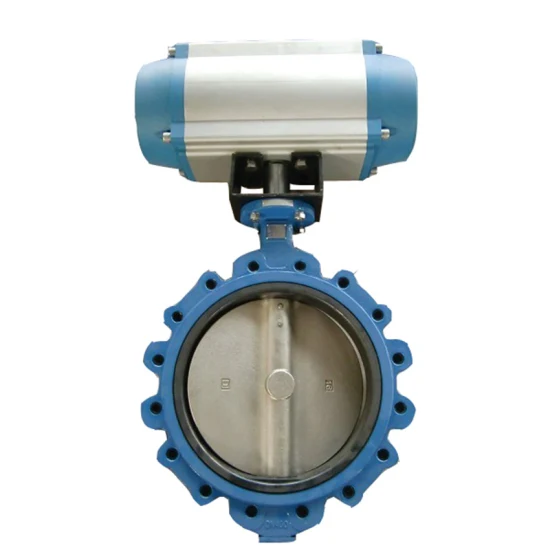 Preferred Motor Resistance to Pressure and Wear Pneumatically Actuated Butterfly Valve